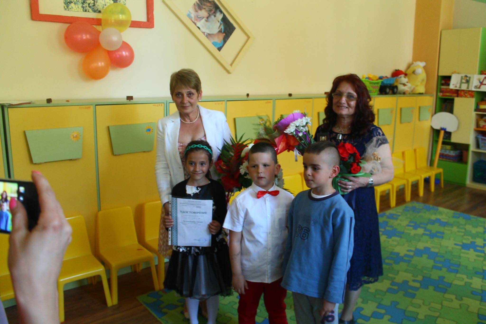 Илиян Ванката и г-жа Рекарска и г-жа Иванова